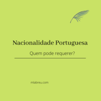Nacionalidade portuguesa