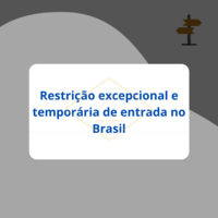 Restrição de entrada no Brasil