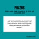 Prazos